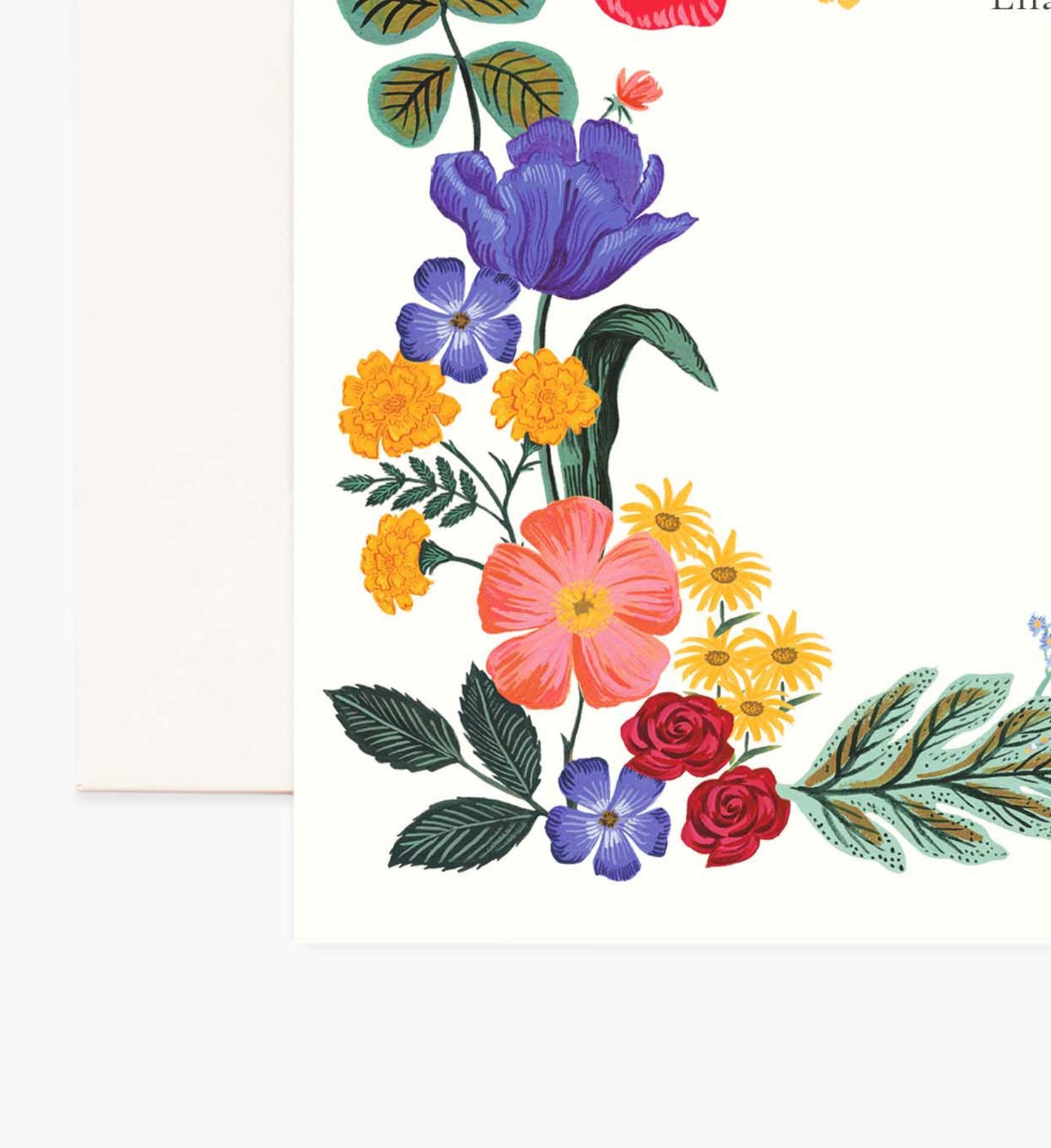 Floral Personalized Stationery - Blossom