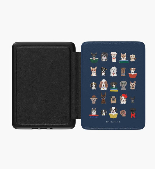 Kindle Paperwhite Case - Studious Dogs