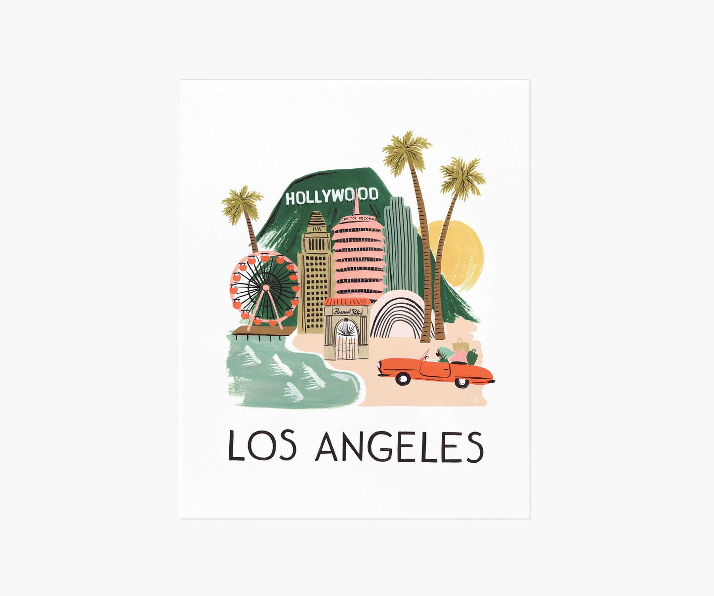 Los Angeles Art Print - Premium Design Accessory