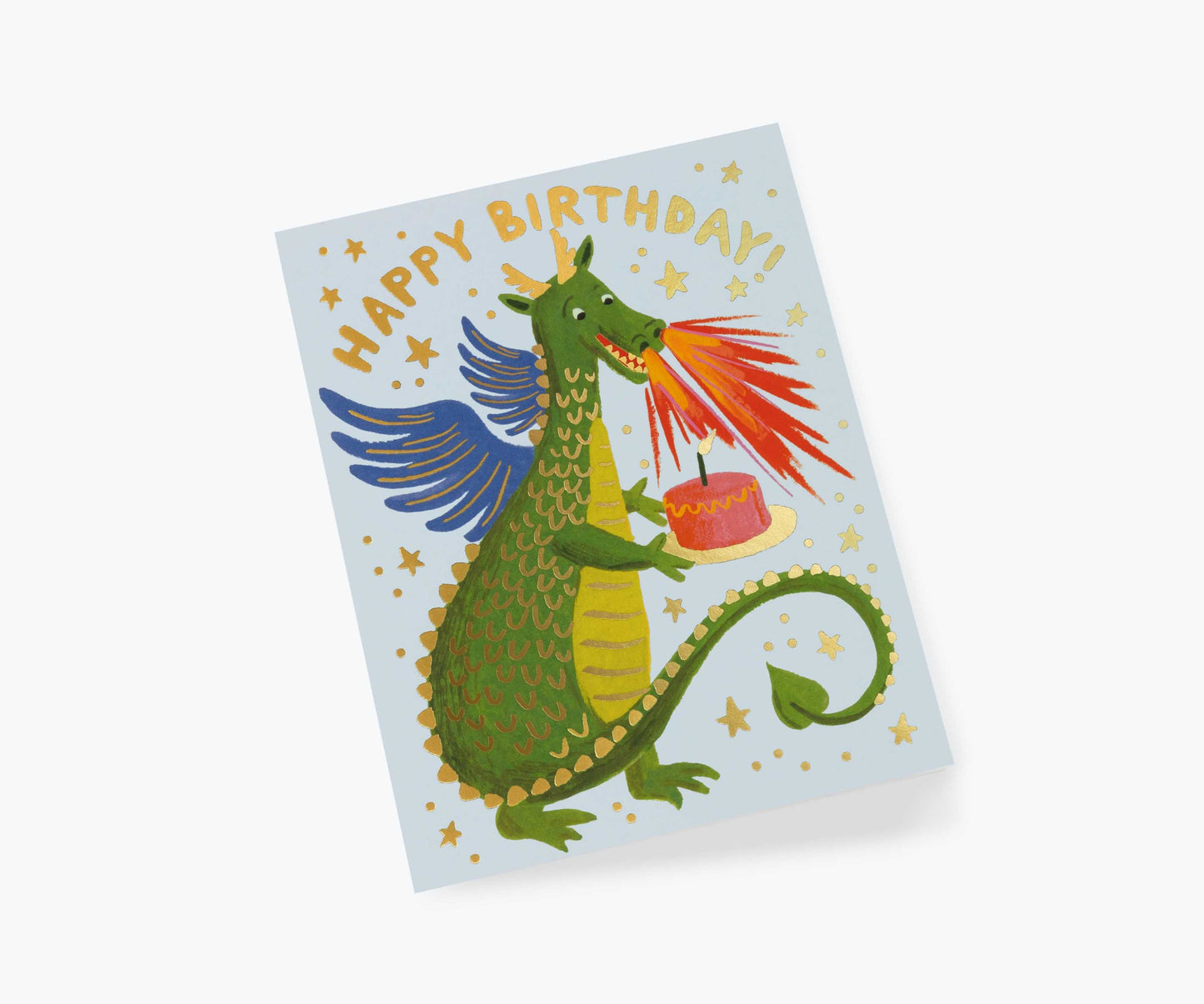 Birthday Dragon Birthday Card - Single Card
