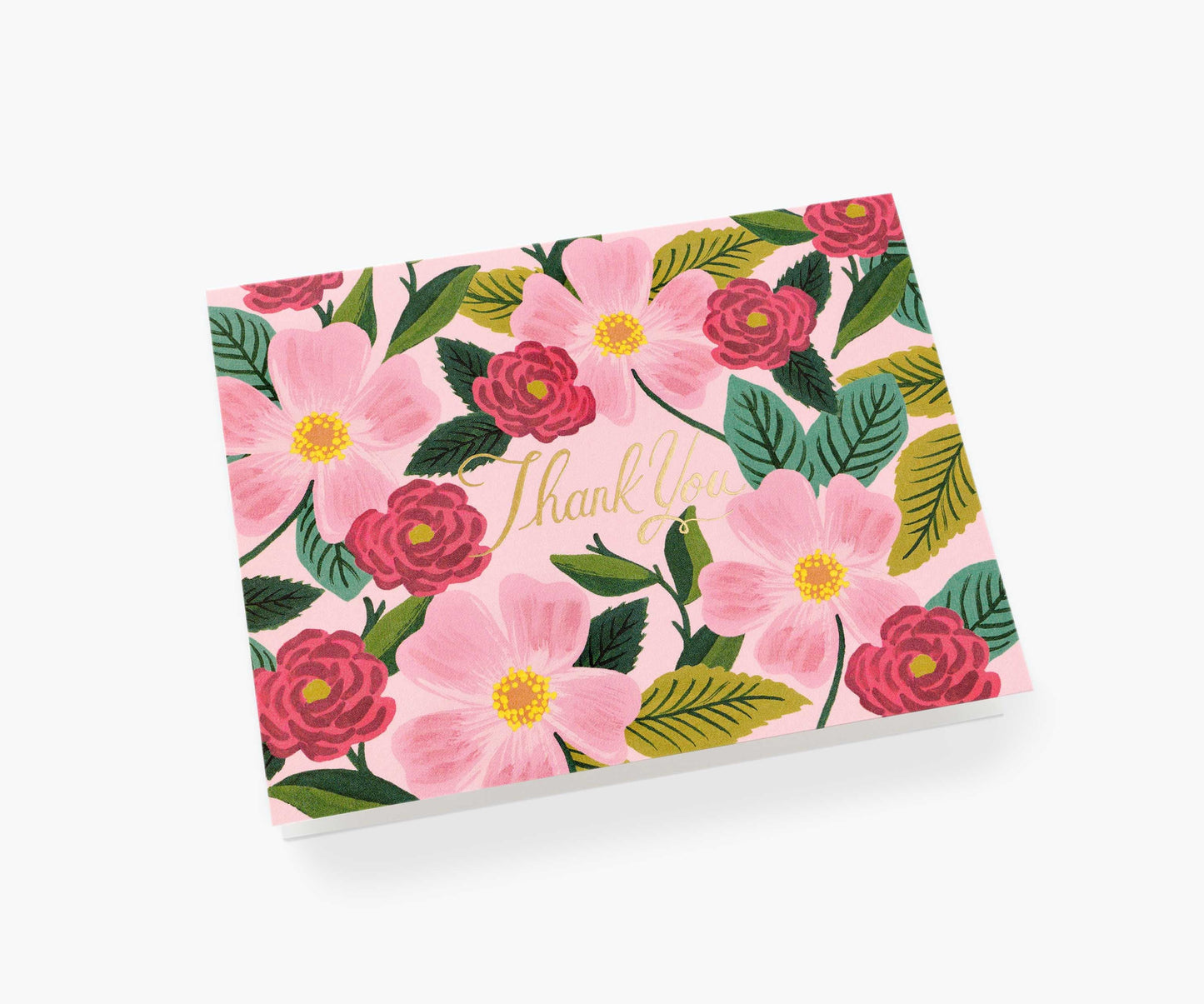 Rose Garden Thank You Card - Single Card