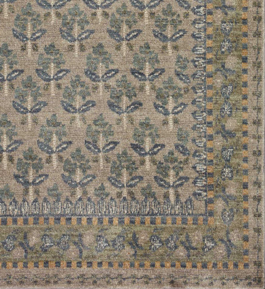 Fiore Forte Power-Loomed Rug - Grey