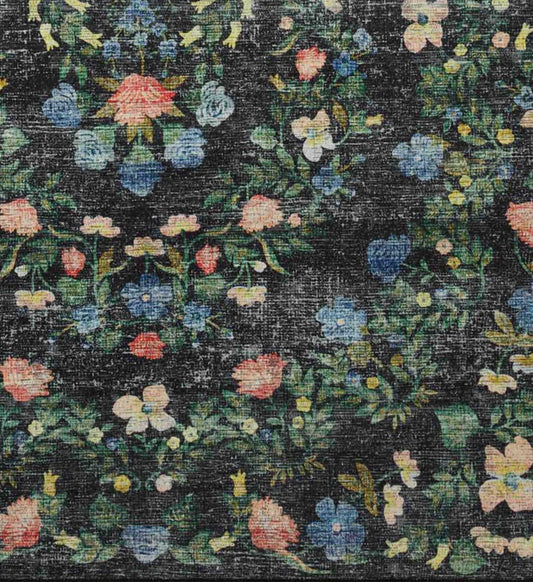 Palais Windsor Printed Rug - Black