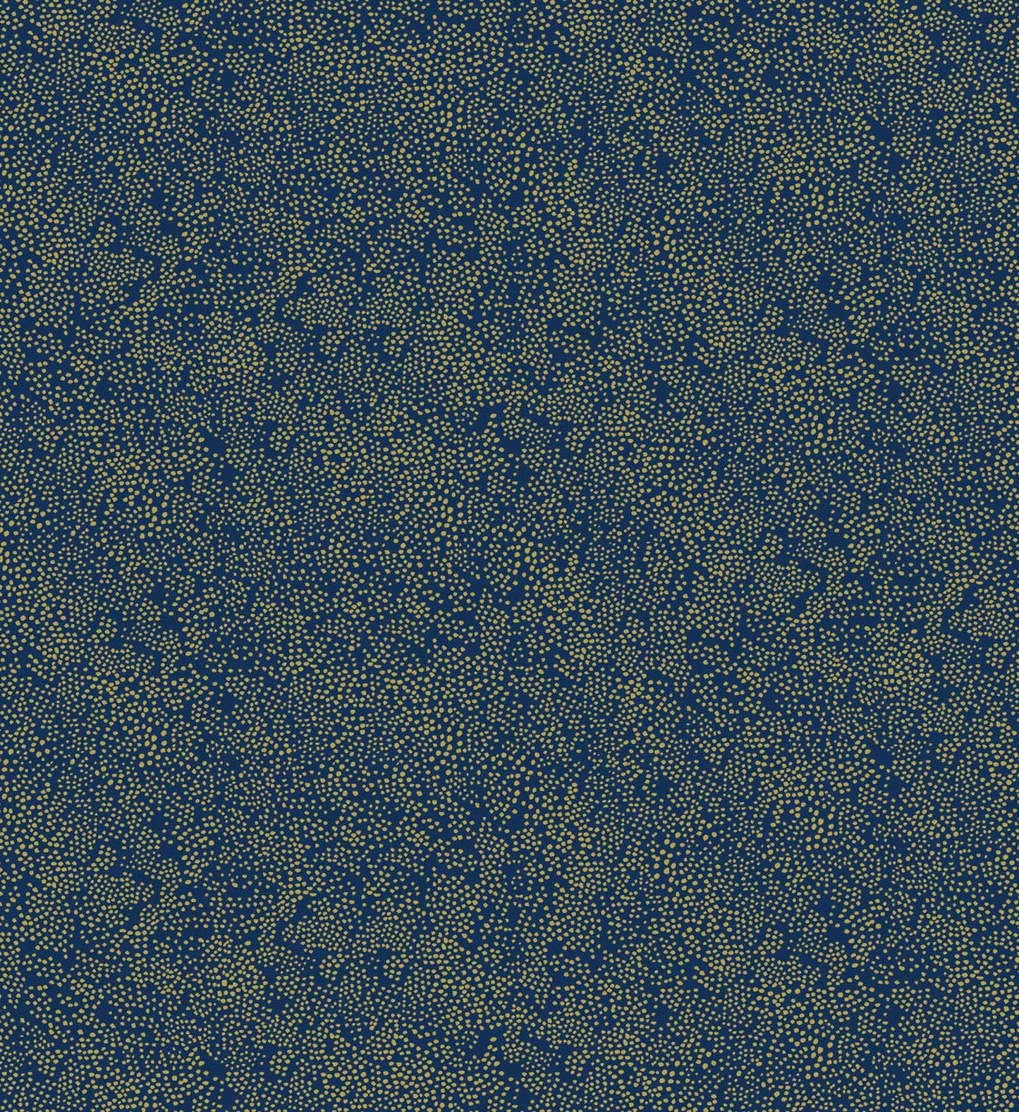 Champagne Dots Wallpaper - Metallic Gold & Navy