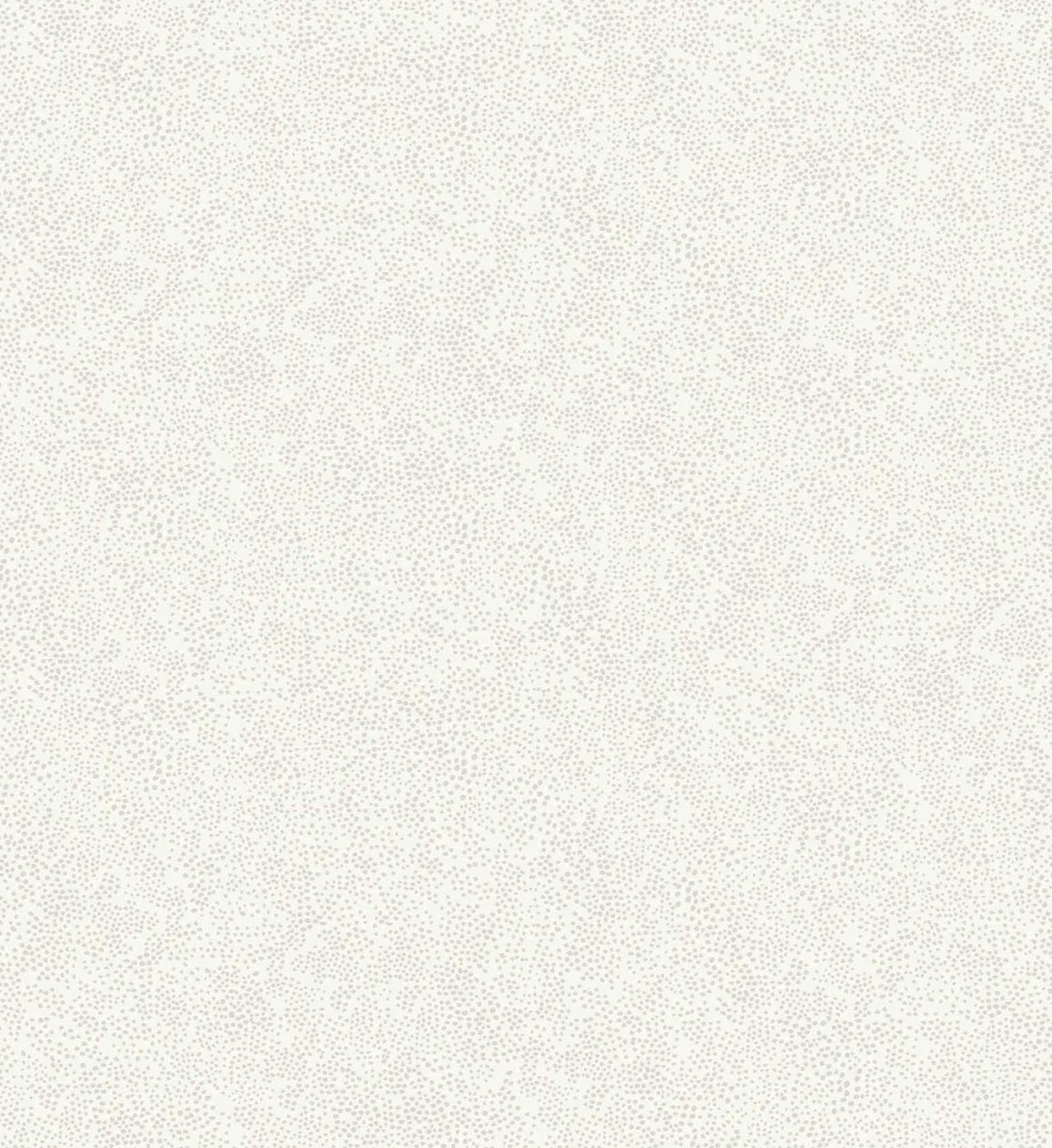 Champagne Dots Wallpaper - Linen & White