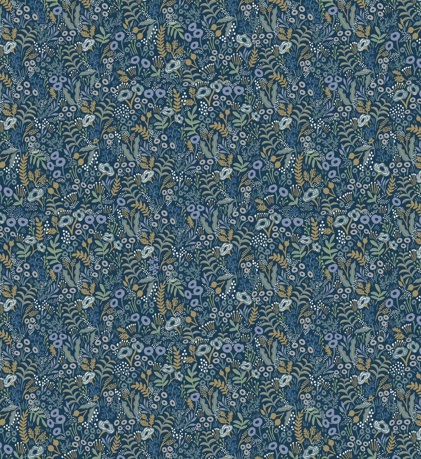 Tapestry Wallpaper - Indigo