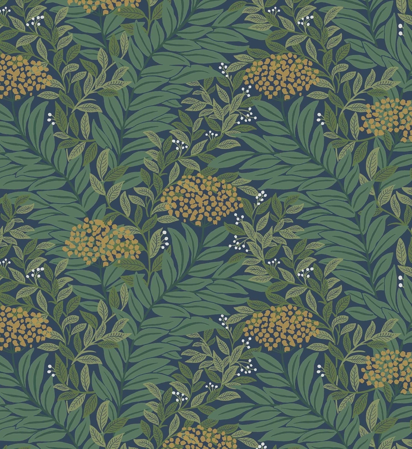 Highgrove Wallpaper - Navy