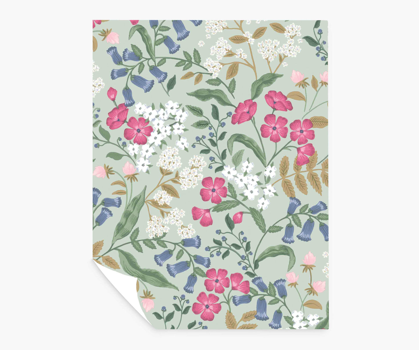 Sweetbrier Peel & Stick Wallpaper Sample - Mint - Peel and Stick Wallpaper