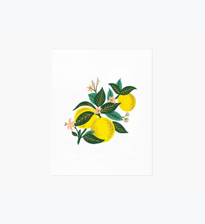 Lemon Blossom Art Print - Premium Design Accessory