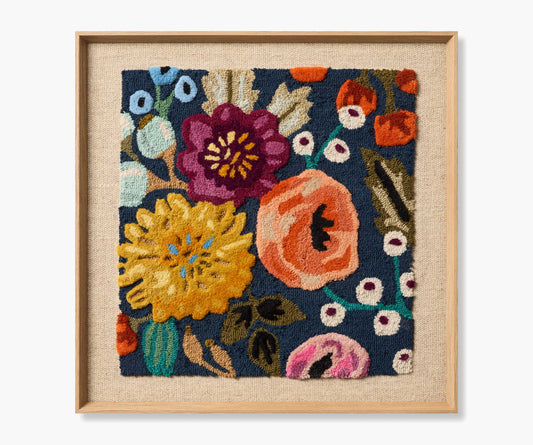 Framed Wall Art - Vintage Blossoms 1 - Premium Design Accessory