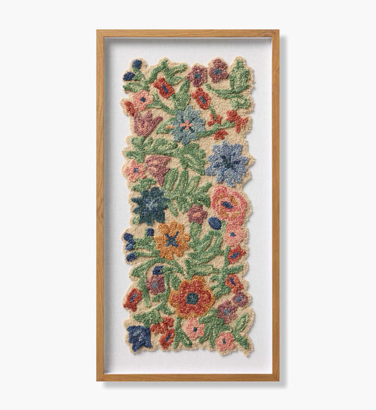Framed Wall Art - Edith Garden Cream - Premium Design Accessory