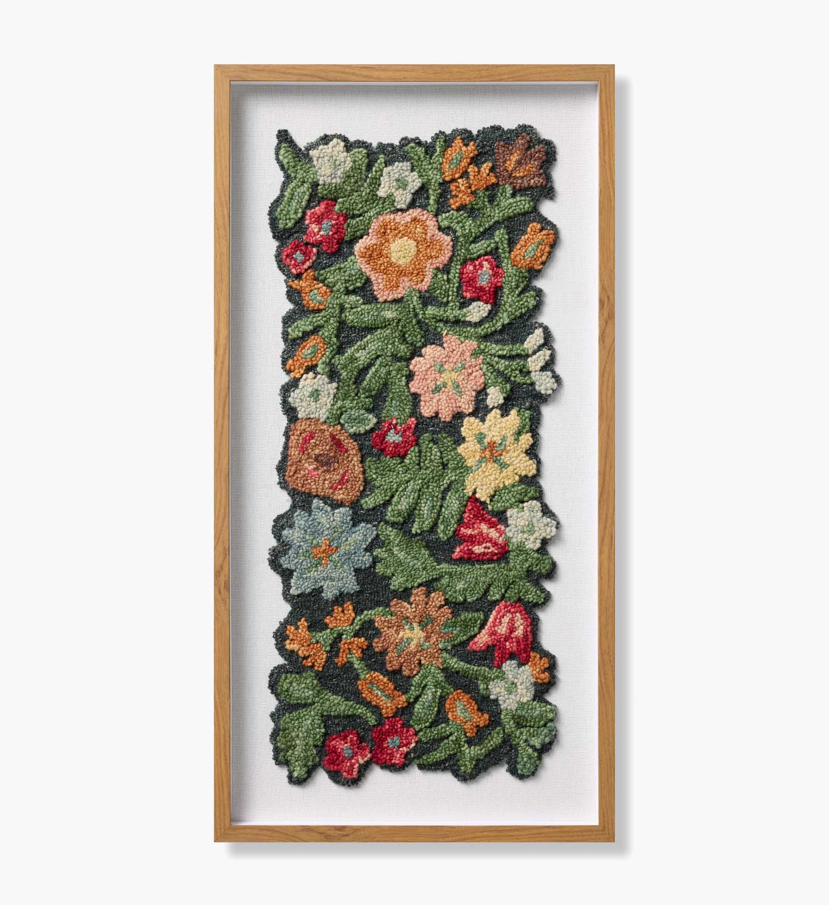 Framed Wall Art - Edith Garden Navy - Premium Design Accessory