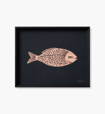 Framed Wall Art - It's Fishy - Premium Design Accessory