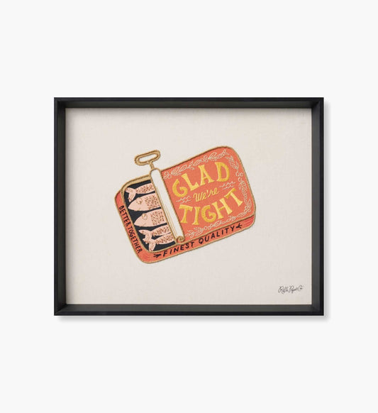 Framed Wall Art - Sardines - Premium Design Accessory