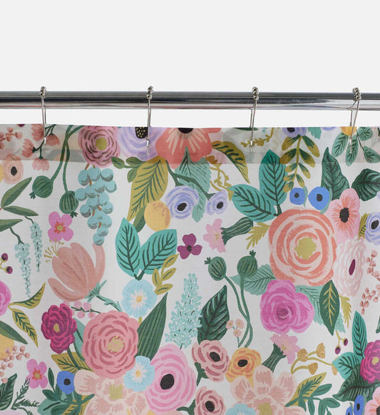 Percale Shower Curtain - Garden Party - Premium Design Accessory