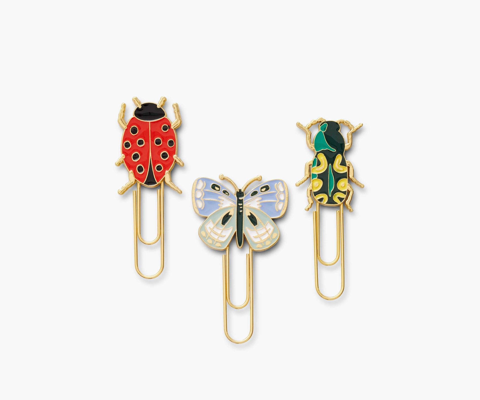 Enamel Paper Clip Set - Curio - Enamel Paper Clips