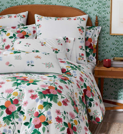 Percale Duvet Cover - Dahlia
