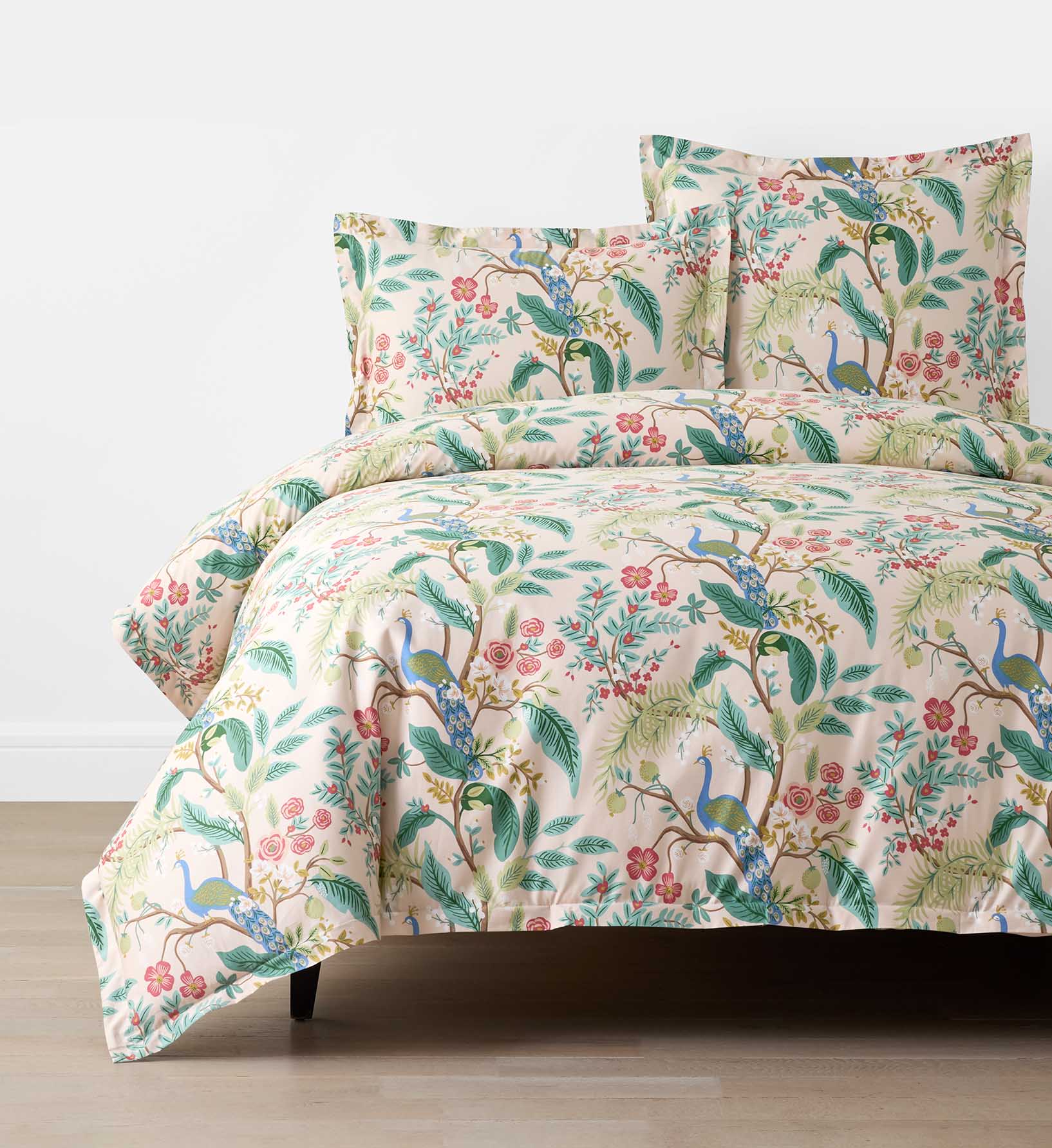 Sateen Duvet Cover - Peacock Blush - Premium Design Accessory