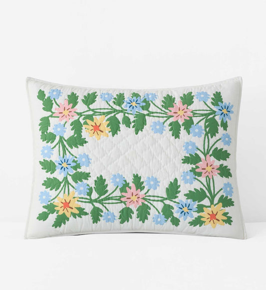 Cotton Quilted Sham - Helena - Premium Design Accessory