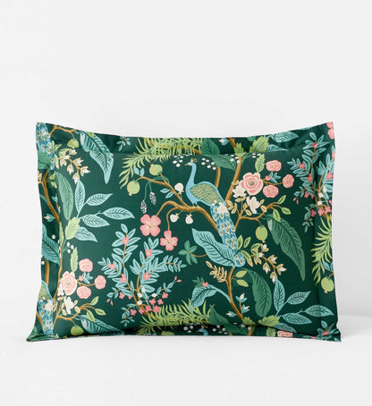 Sateen Sham - Peacock Emerald - Premium Design Accessory