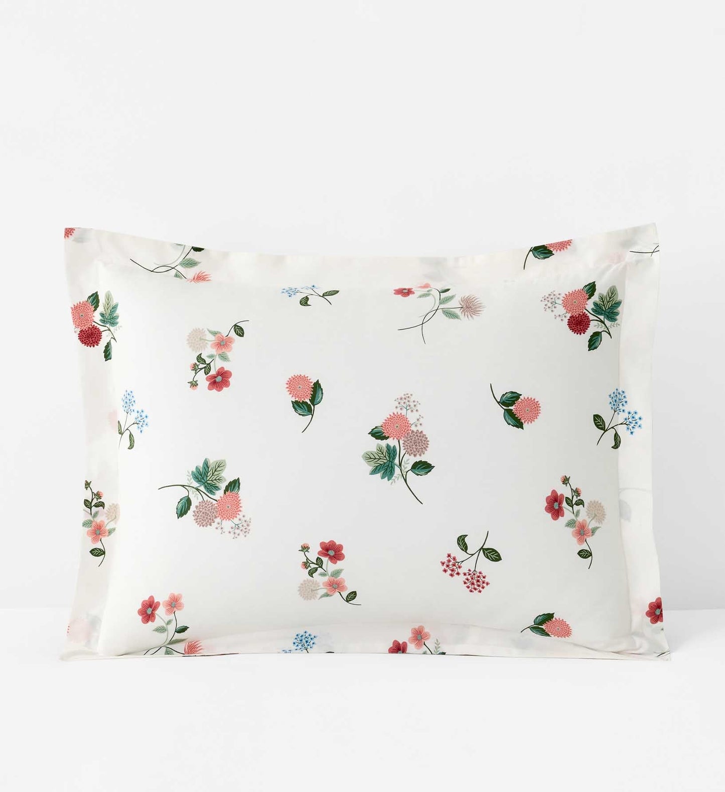Percale Sham - Ditsy Dahlia Ivory - Premium Design Accessory