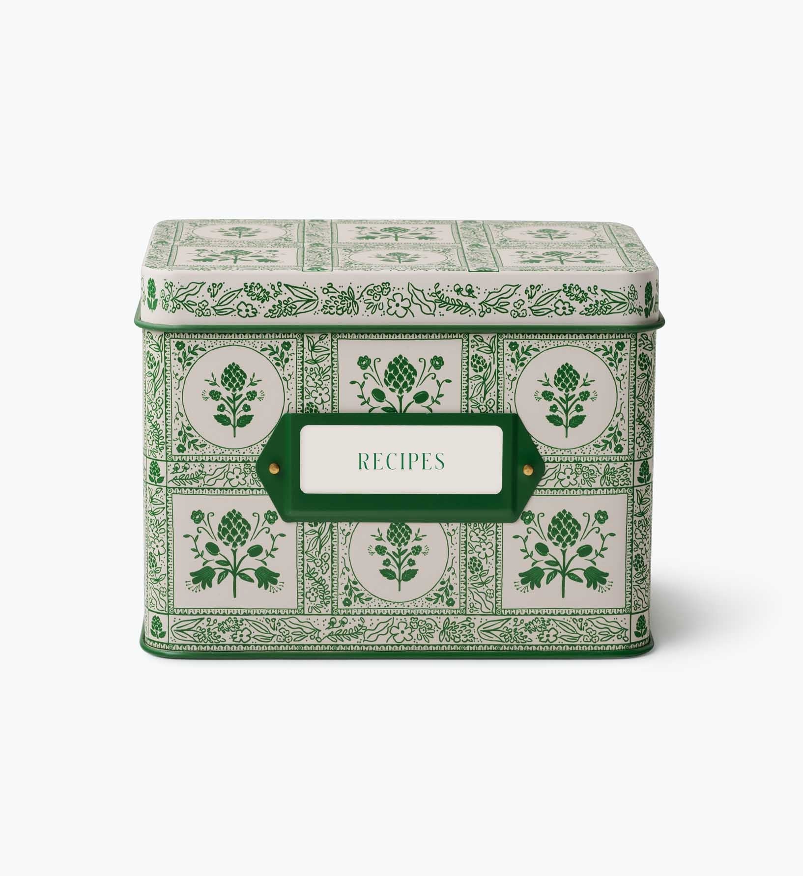 Recipe Tin - Artichoke - Premium Design Accessory
