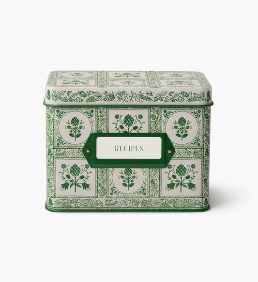 Recipe Tin - Artichoke - Premium Design Accessory