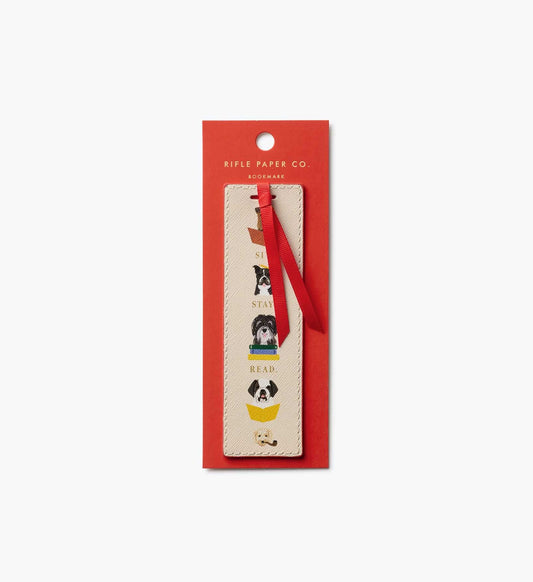 Bookmark - Studious Dogs - Illustrated Bookmark