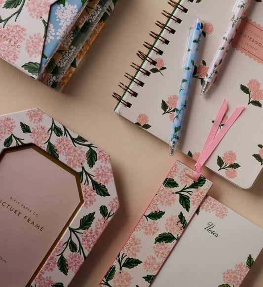 Bookmark - Pink Hydrangea