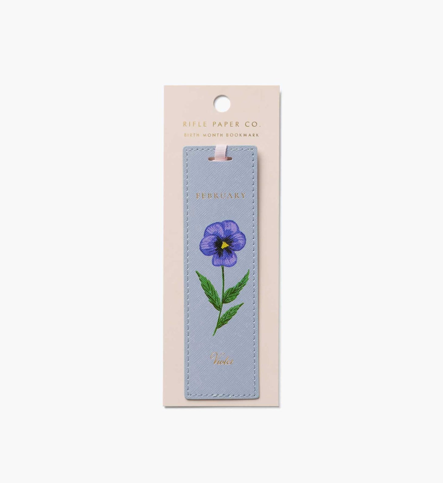 Birth Month Bookmark - February - Illustrated Bookmark
