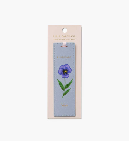 Birth Month Bookmark - February - Illustrated Bookmark