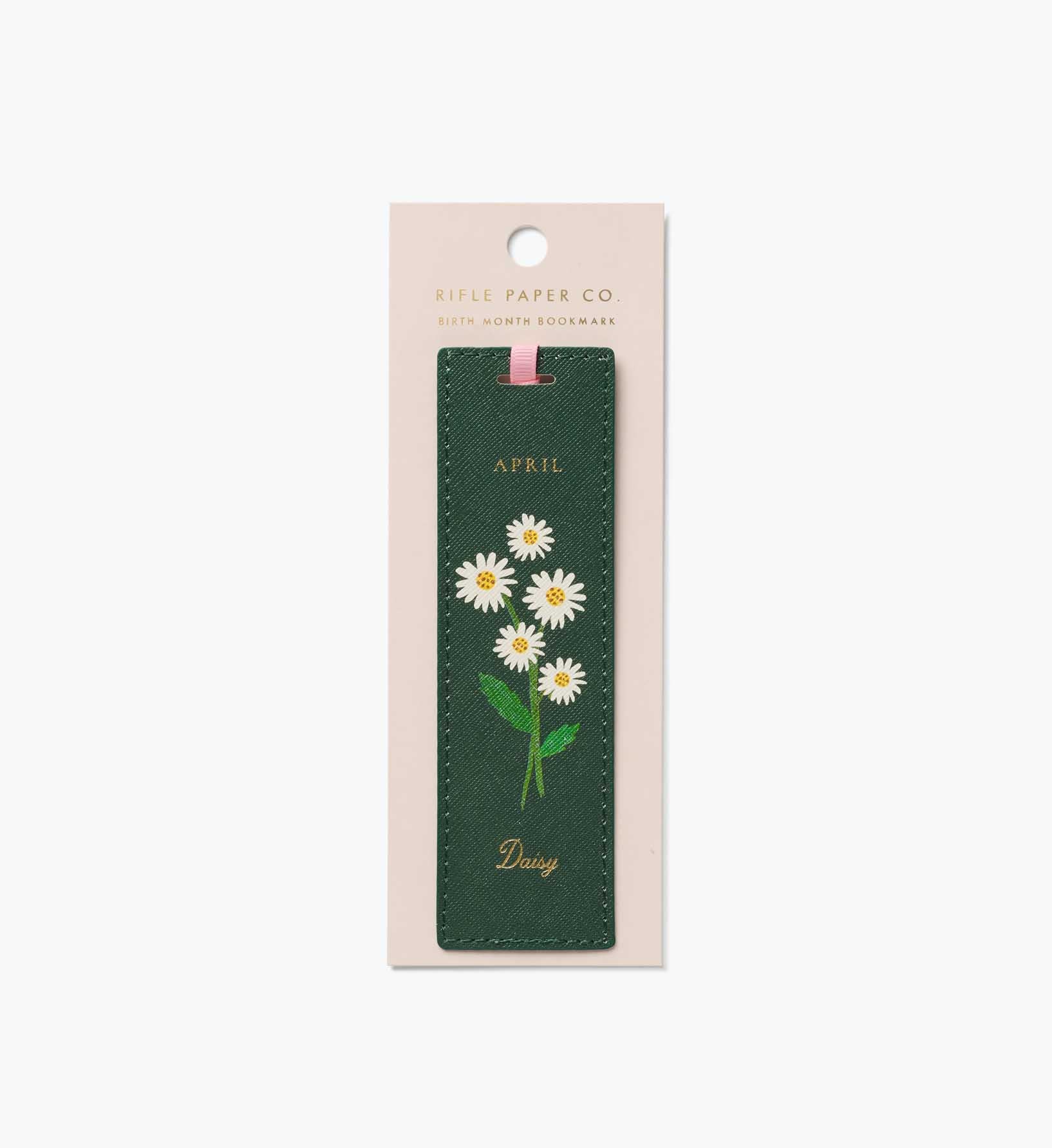 Birth Month Bookmark - April - Illustrated Bookmark
