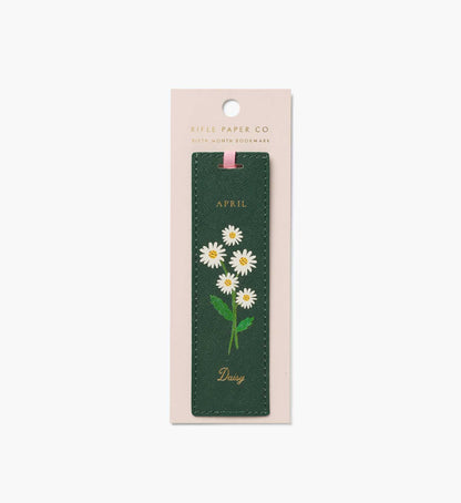 Birth Month Bookmark - April - Illustrated Bookmark
