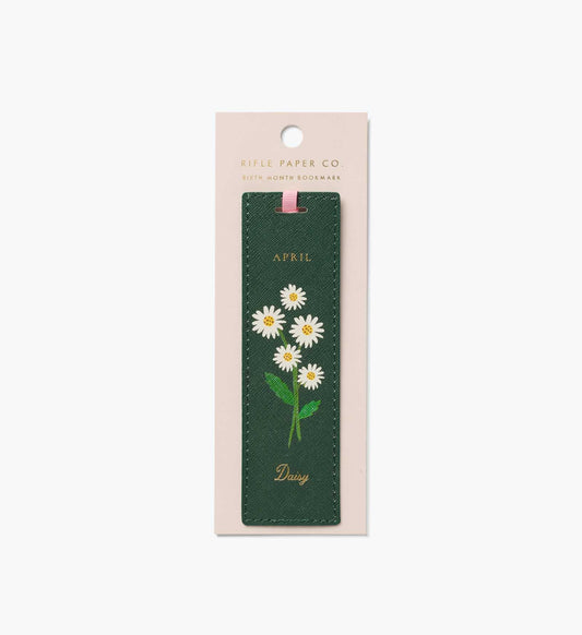 Birth Month Bookmark - April - Illustrated Bookmark