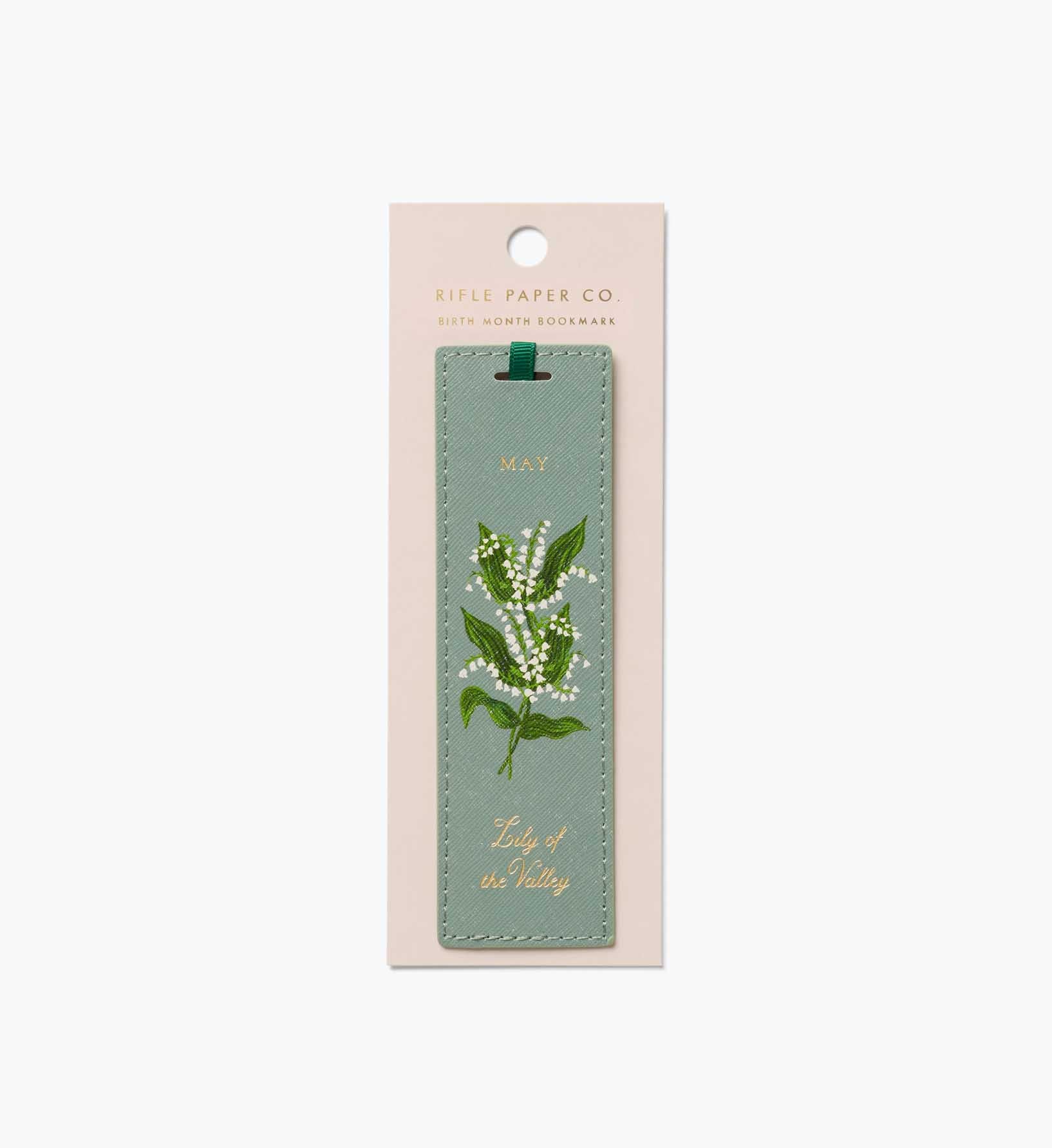 Birth Month Bookmark - May - Illustrated Bookmark