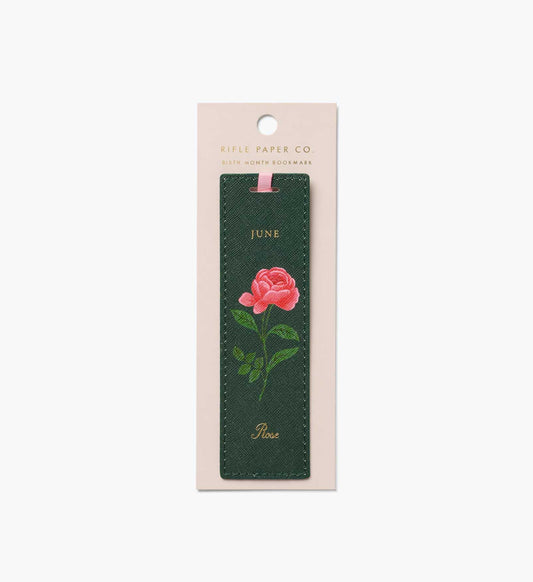 Birth Month Bookmark - June - Illustrated Bookmark
