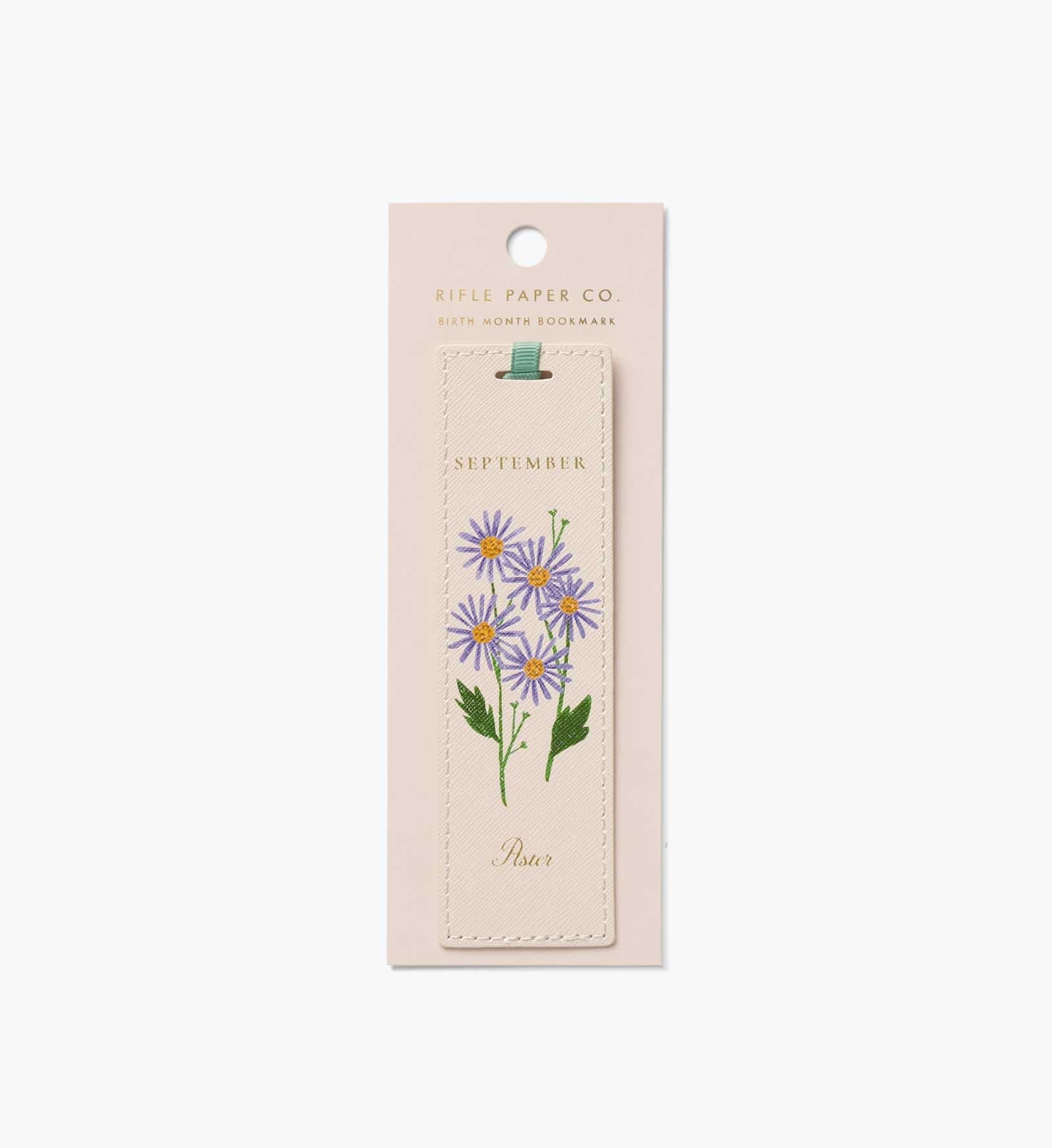Birth Month Bookmark - September - Illustrated Bookmark