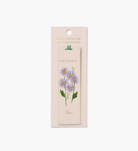 Birth Month Bookmark - September - Illustrated Bookmark