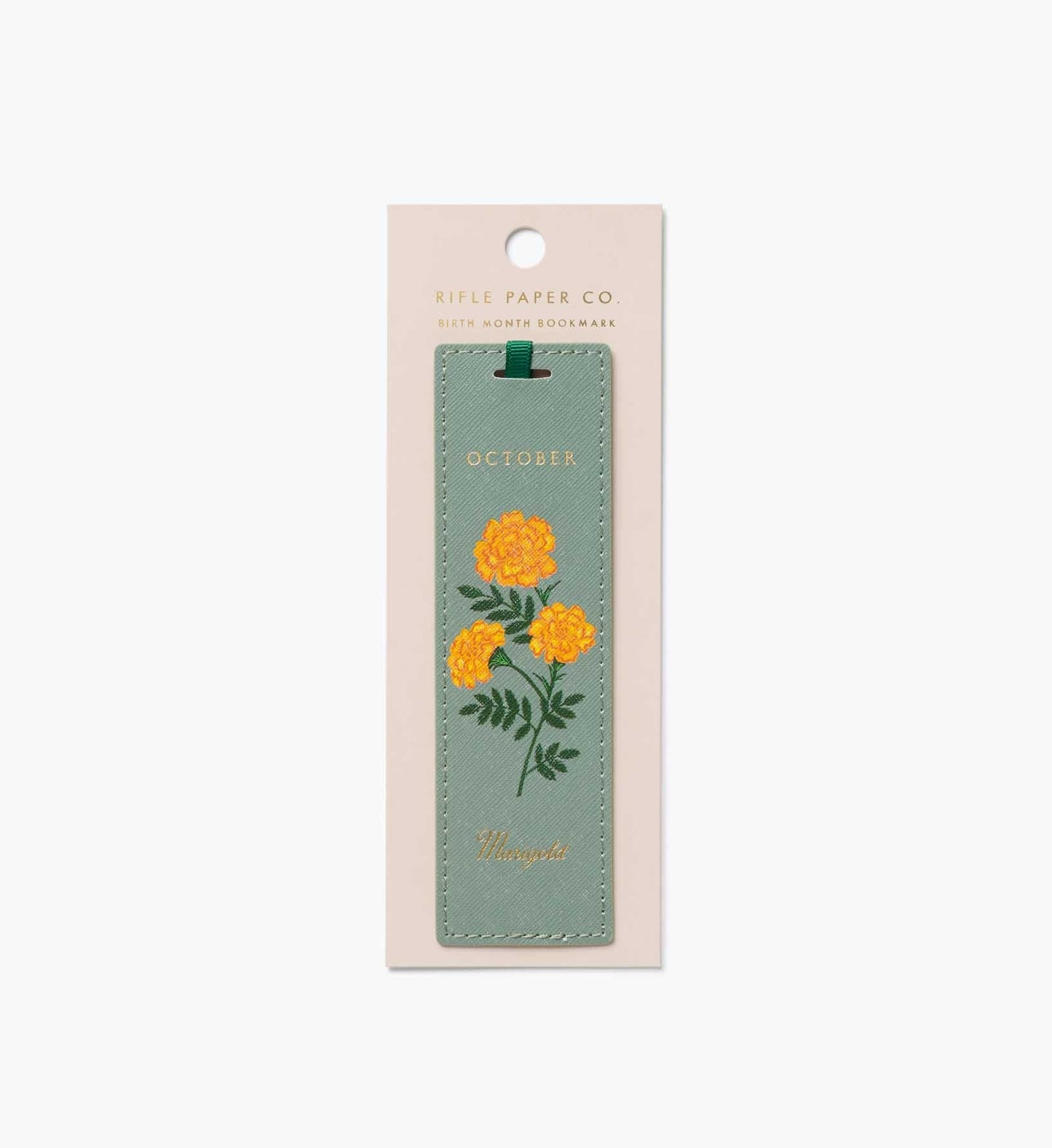 Birth Month Bookmark - October - Illustrated Bookmark