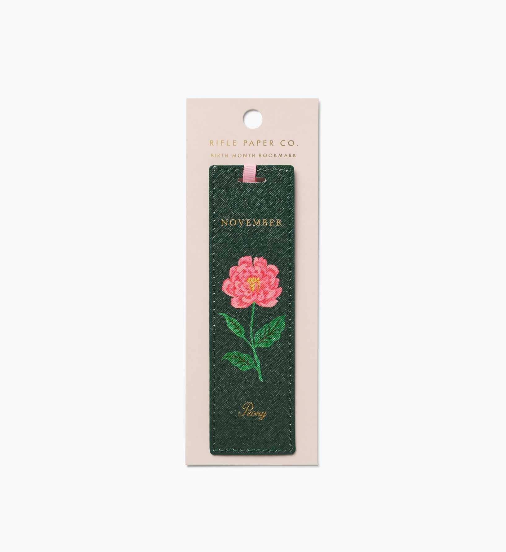 Birth Month Bookmark - November - Illustrated Bookmark