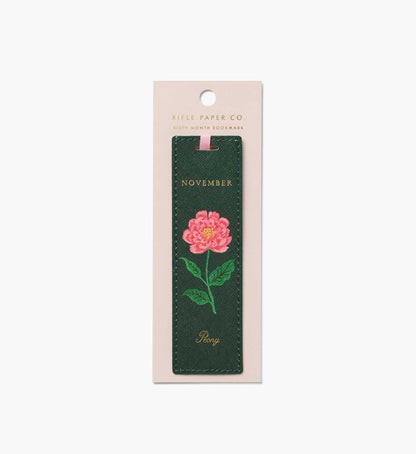 Birth Month Bookmark - November - Illustrated Bookmark