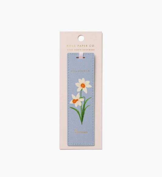 Birth Month Bookmark - December - Illustrated Bookmark