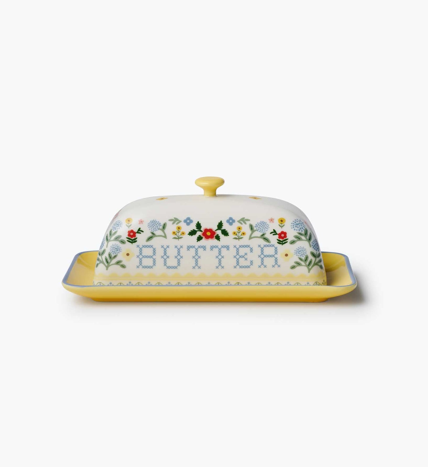 Porcelain Butter Dish - Home Sweet Home - Premium Design Accessory