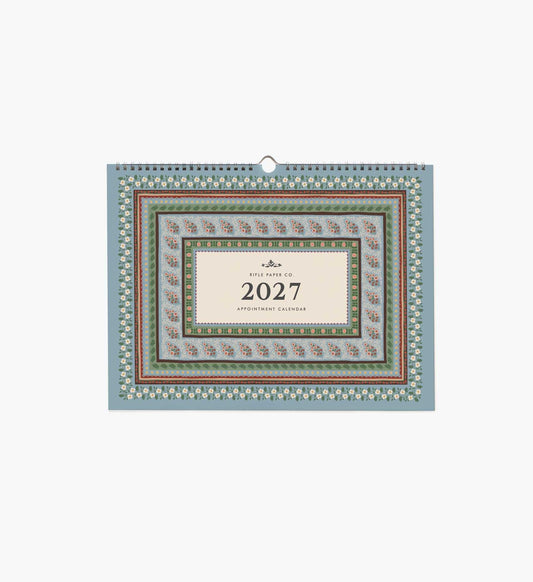 2027 Appointment Calendar - Paisley - Premium Design Accessory