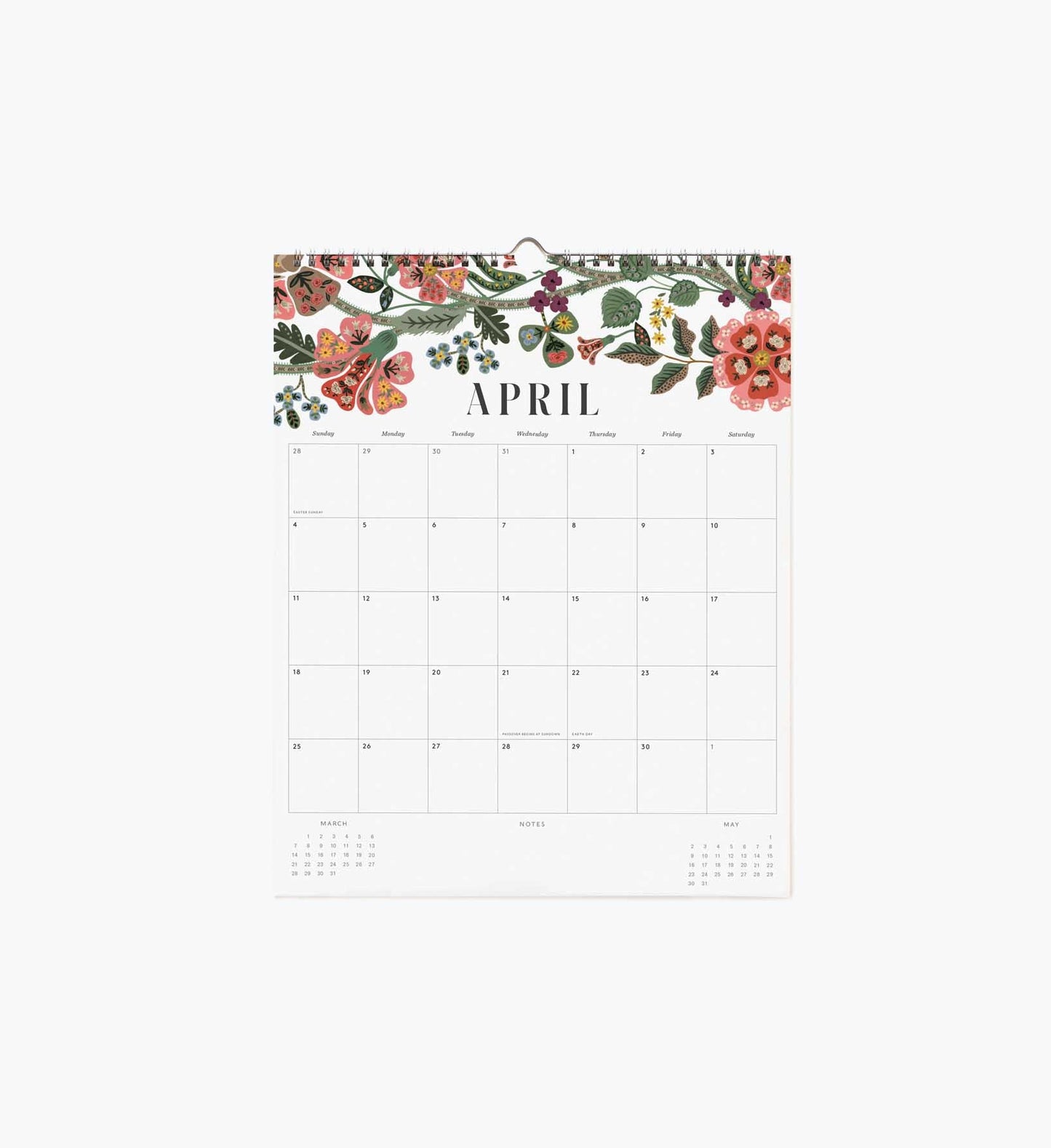 2027 Appointment Calendar - Floral