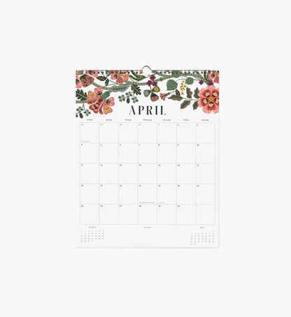 2027 Appointment Calendar - Floral