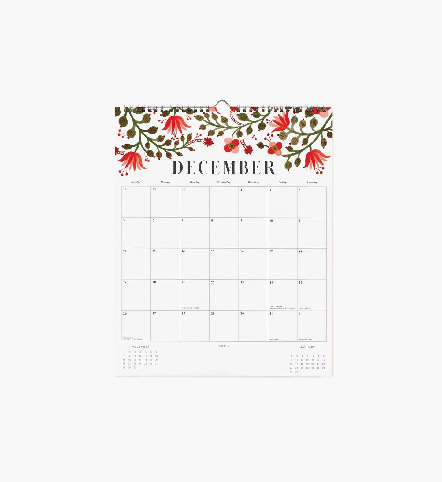 2027 Appointment Calendar - Floral