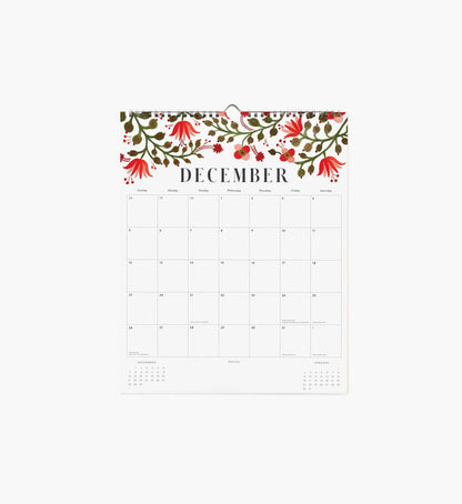 2027 Appointment Calendar - Floral