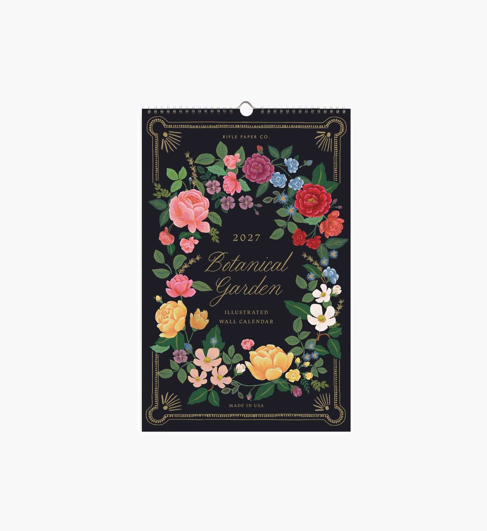 2027 Wall Calendar - Botanical Garden - Premium Design Accessory
