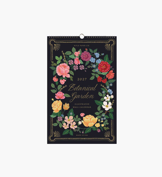 2027 Wall Calendar - Botanical Garden - Premium Design Accessory